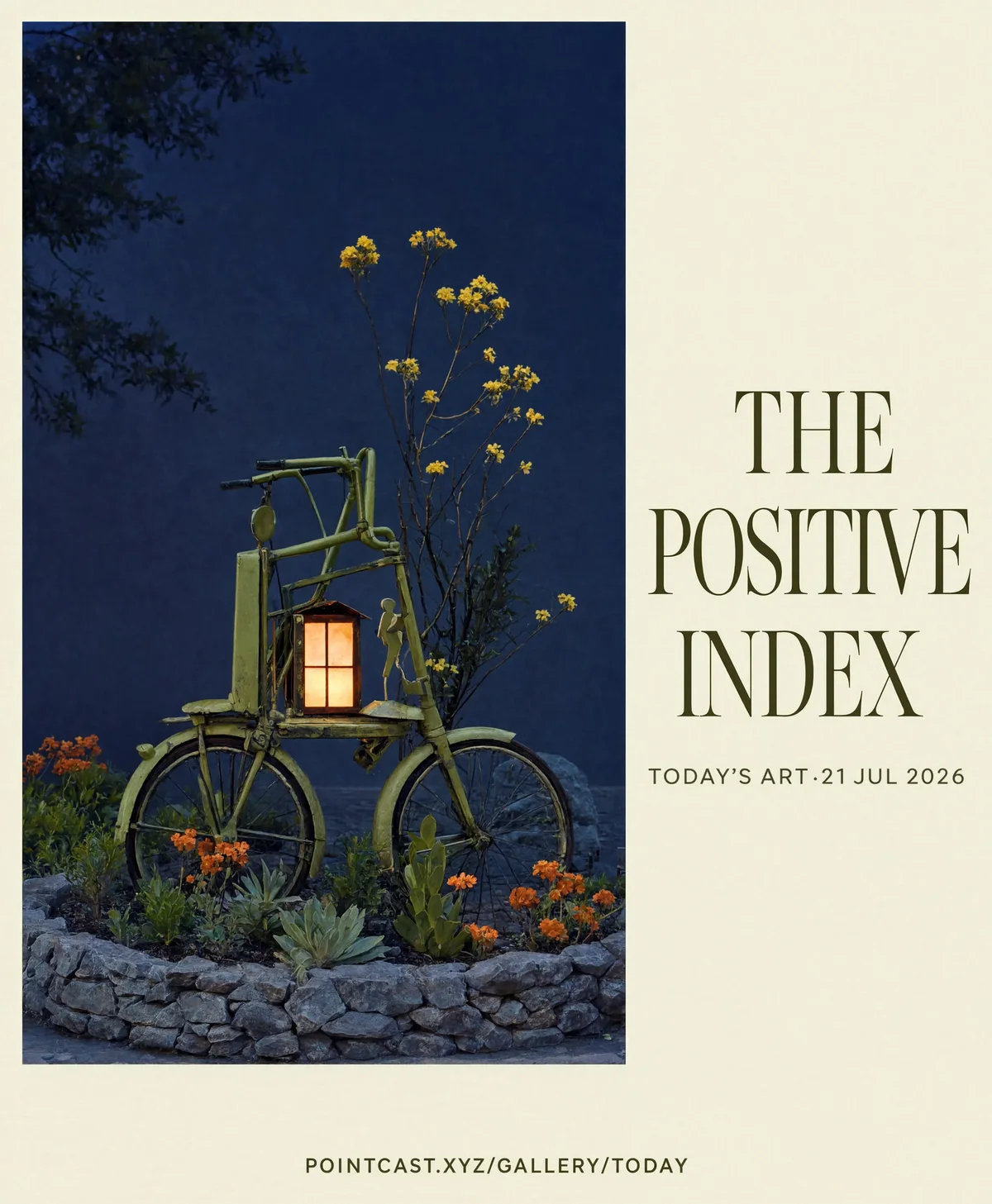 The Positive Index Reve house-ad poster