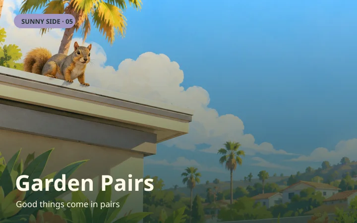 Garden Pairs game artwork