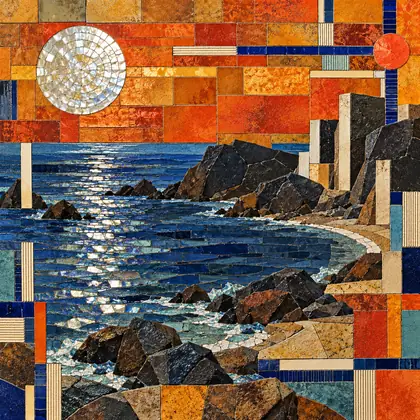 Pearl Moon, Fired Sea — V2 interpretation
