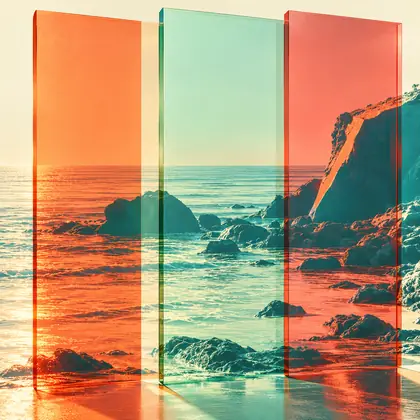 Three Transparencies — V2 interpretation