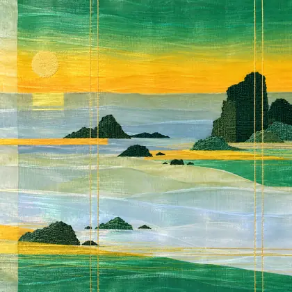 The Morning Woven Through — V2 interpretation