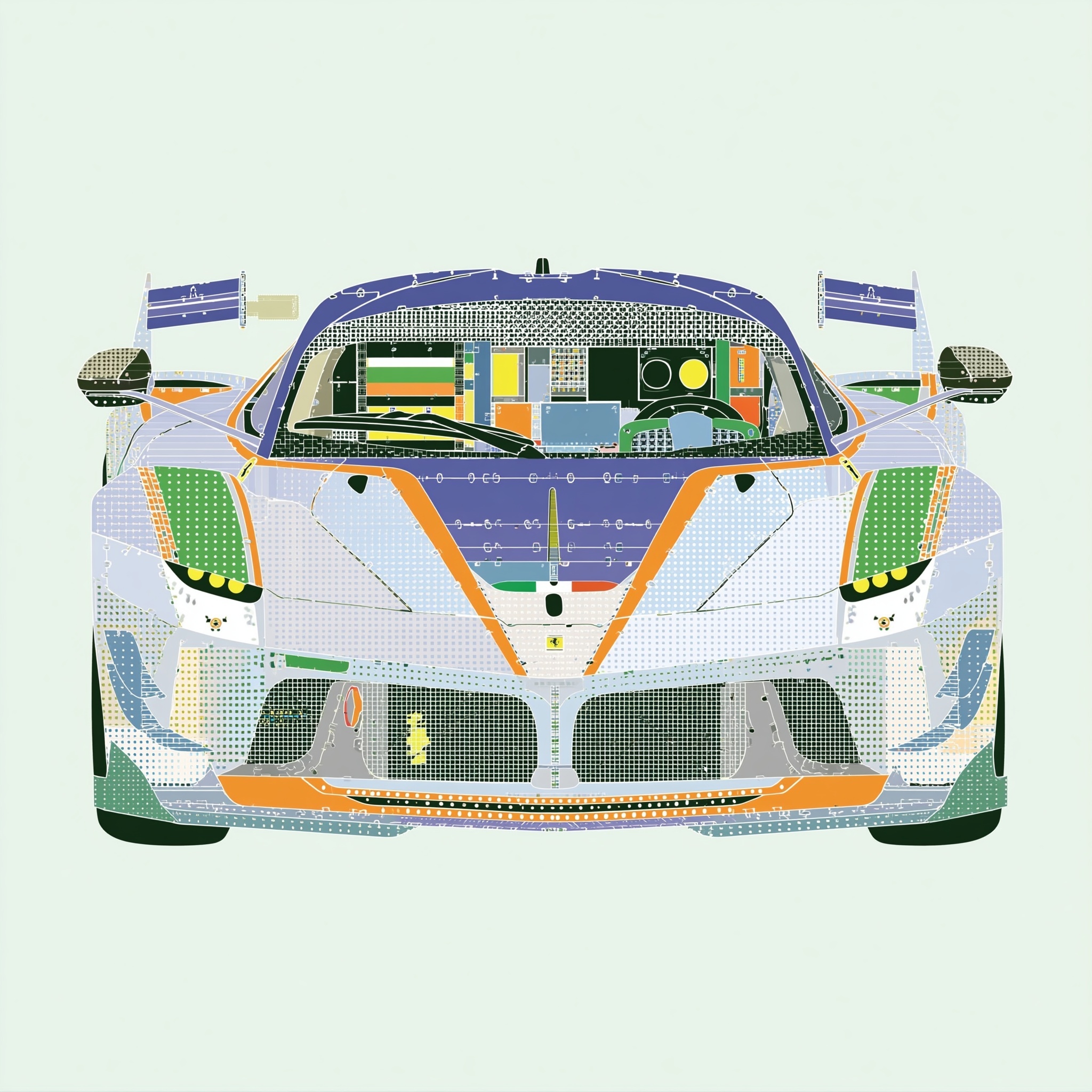 POP PRINT — the fast one, held still