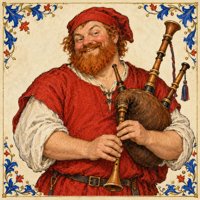 Painted interpretation of The Miller