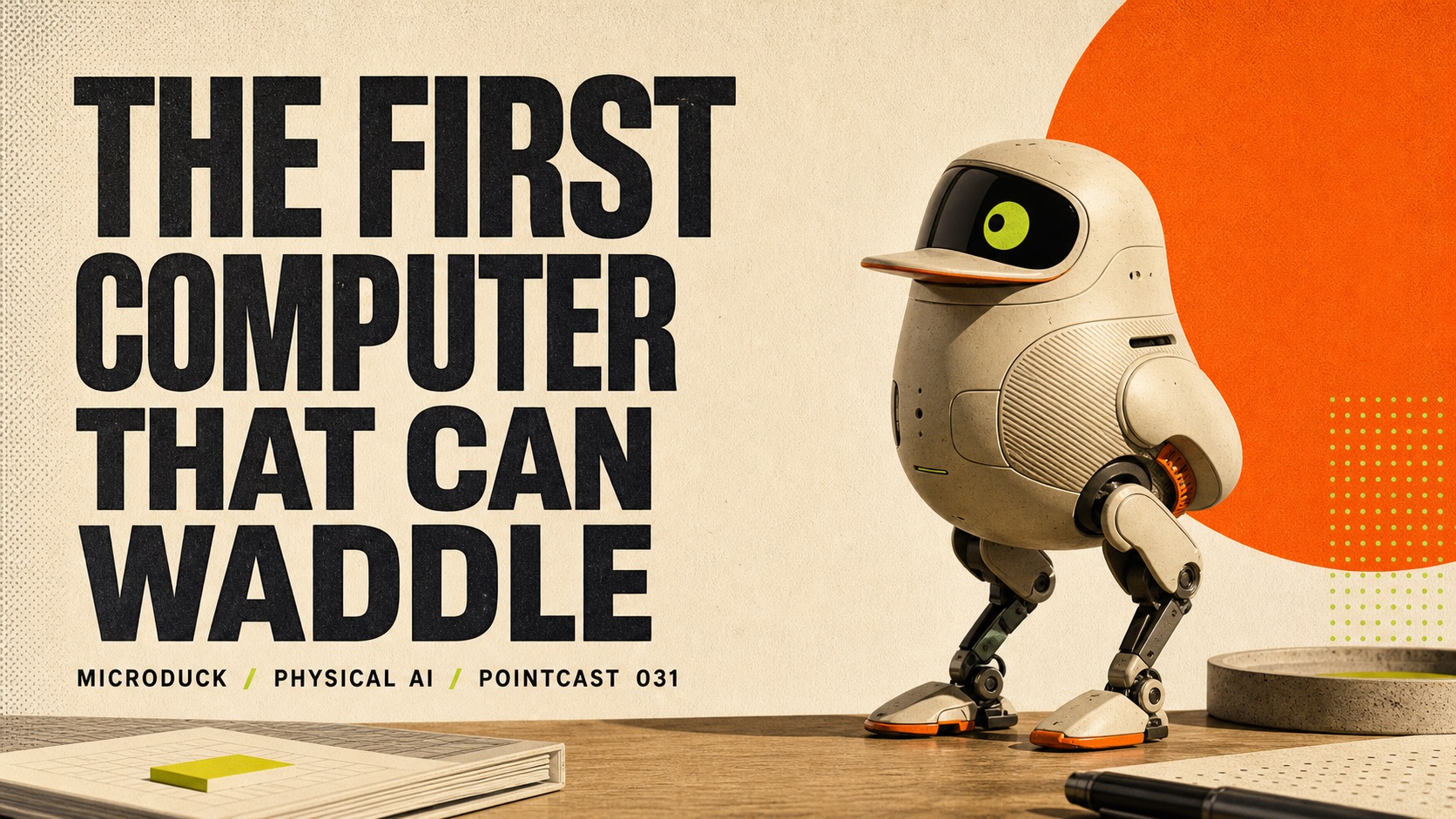 The first computer that can waddle