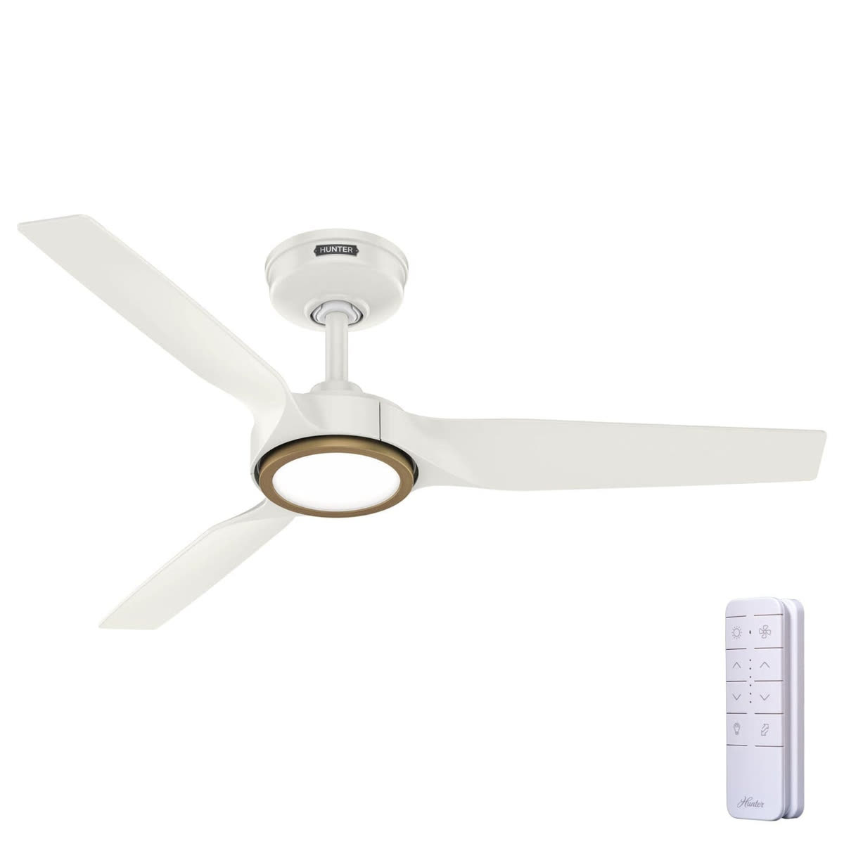 Hunter ZenTech 44-inch three-blade smart ceiling fan