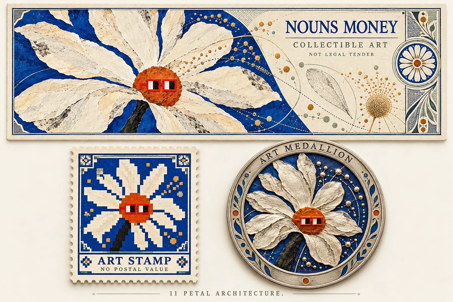Petal Architecture · Flower plates · 2026 · generated design study