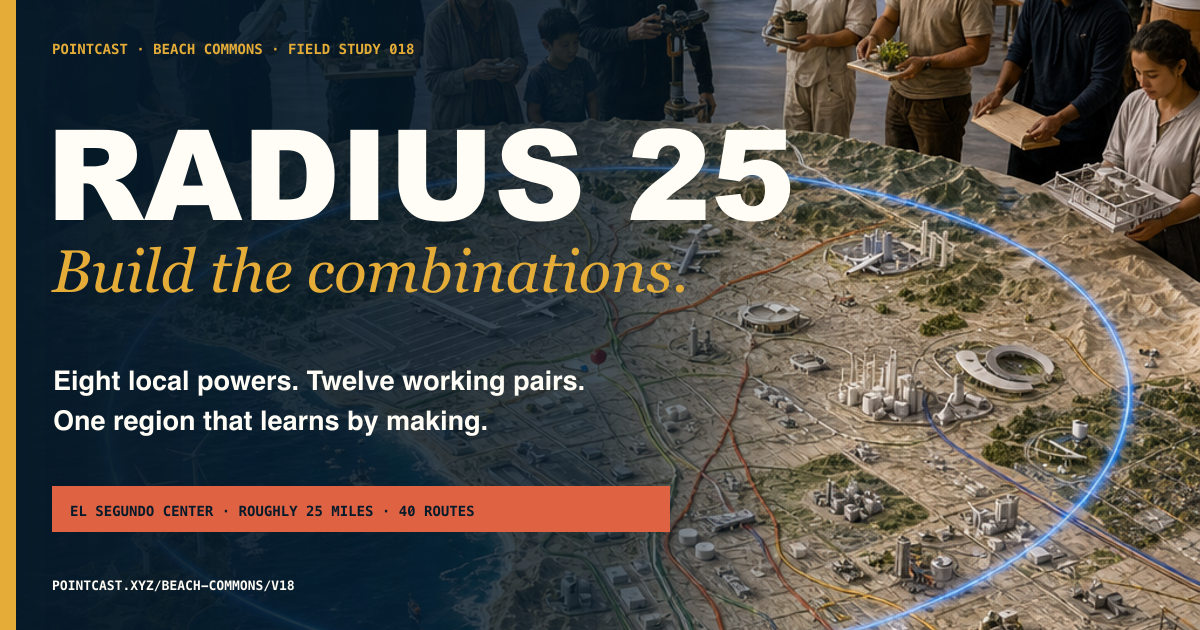 RADIUS 25 — Build the Combinations