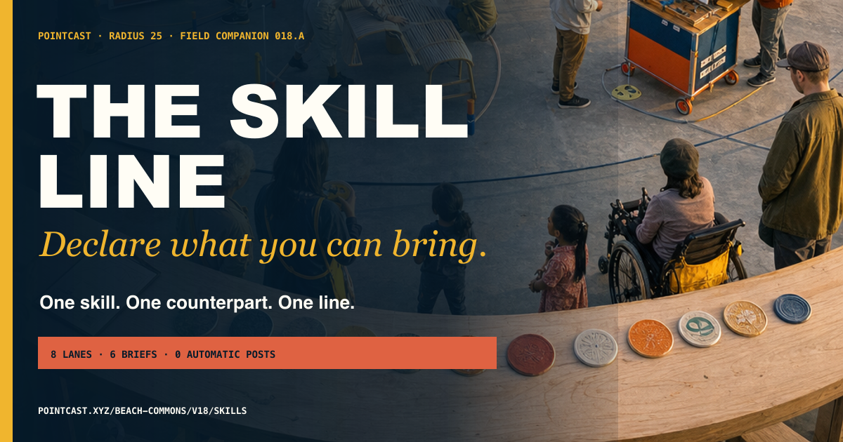THE SKILL LINE — Bring One Thing