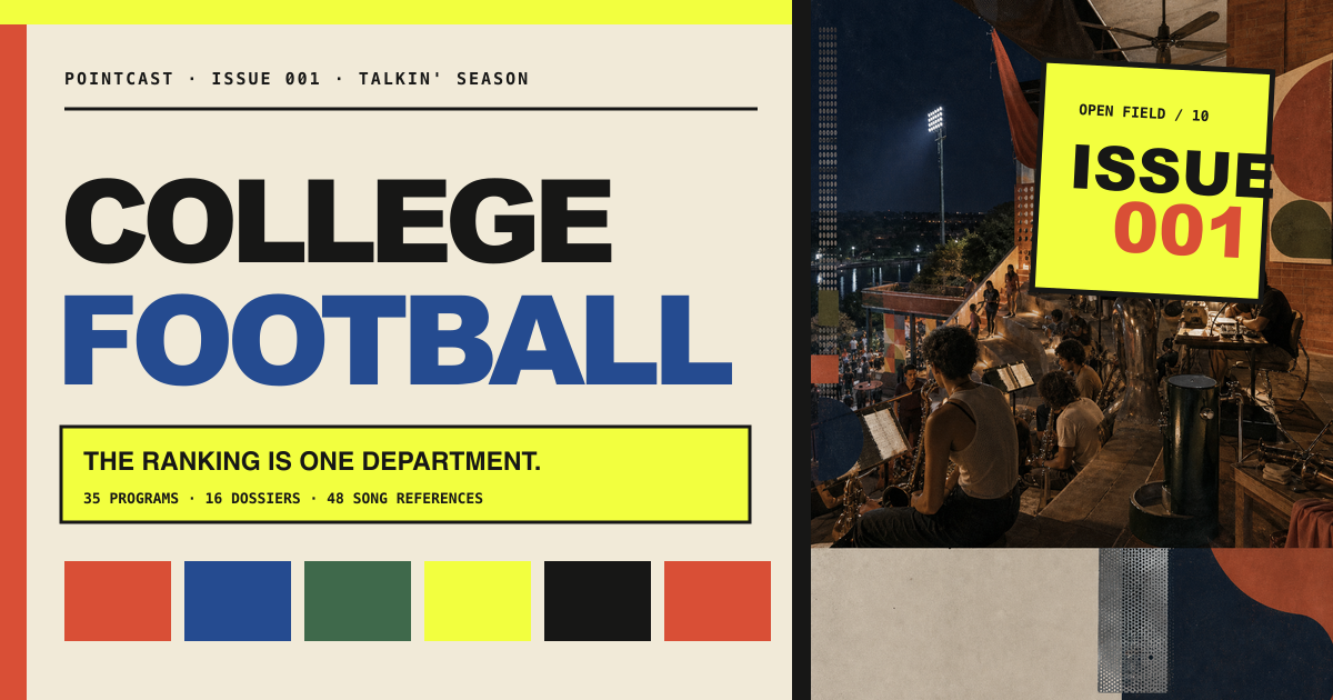 POINTCAST COLLEGE FOOTBALL — Issue 001 / Talkin' Season