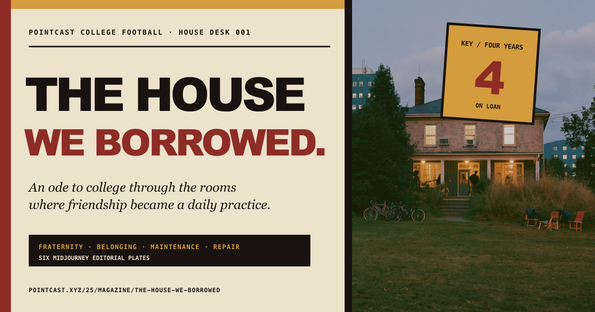 THE HOUSE WE BORROWED — House Desk 001