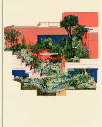 Let the Rain Join In — speculative AI-generated PointCast artwork, variation 2 of 4