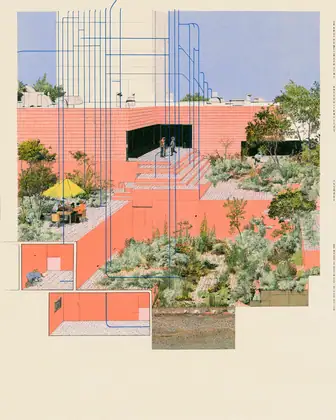 Let the Rain Join In — speculative AI-generated PointCast artwork, variation 3 of 4