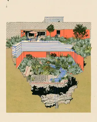 Let the Rain Join In — speculative AI-generated PointCast artwork, variation 4 of 4