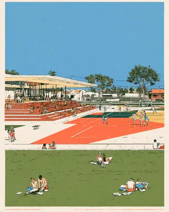 Play Opens the Lesson — speculative AI-generated University of El Segundo artwork, variation 4 of 4