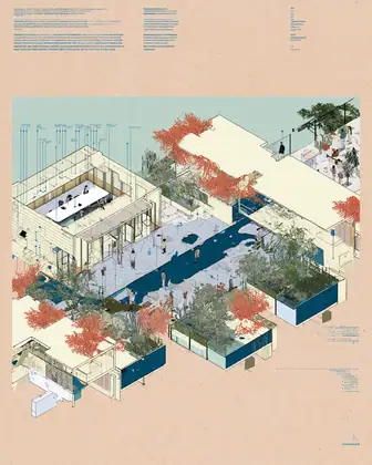 Follow One Drop — speculative AI-generated University of El Segundo artwork, variation 4 of 4