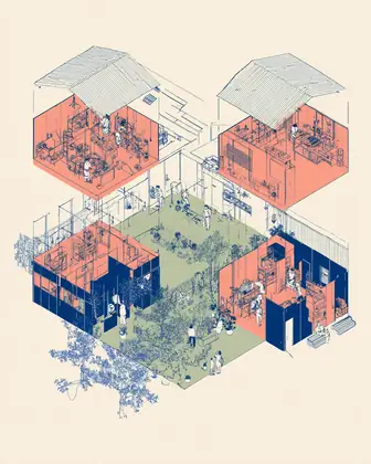 A Factory You Can Understand — speculative AI-generated IndustryNext artwork, variation 3 of 4