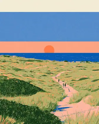 A Different Morning Feed — speculative AI-generated ElSegundo.xyz artwork, variation 2 of 4