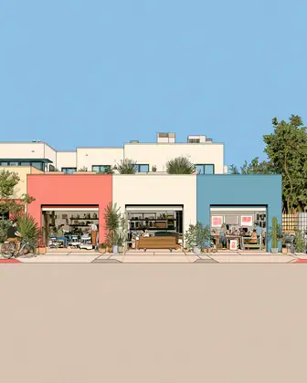 Follow the Open Door — speculative AI-generated ElSegundo.xyz artwork, variation 3 of 4