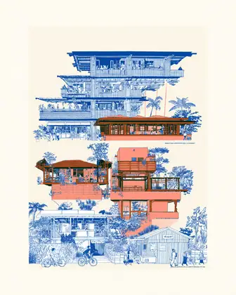 Read the Roofline — speculative AI-generated ElSegundo.xyz artwork, variation 2 of 4