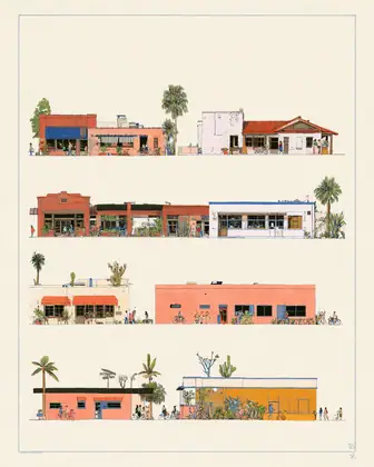 Read the Roofline — speculative AI-generated ElSegundo.xyz artwork, variation 4 of 4