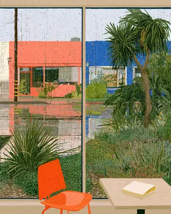 The Other Coastal Weather — speculative AI-generated ElSegundo.xyz artwork, variation 1 of 4