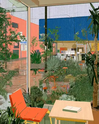 The Other Coastal Weather — speculative AI-generated ElSegundo.xyz artwork, variation 4 of 4