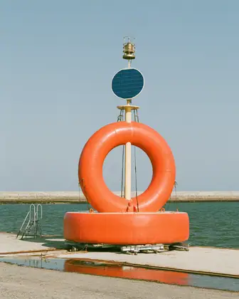 Survey Buoy — speculative AI-generated Pacific Common Futures artwork, variation 3 of 4