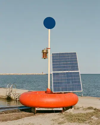 Survey Buoy — speculative AI-generated Pacific Common Futures artwork, variation 4 of 4