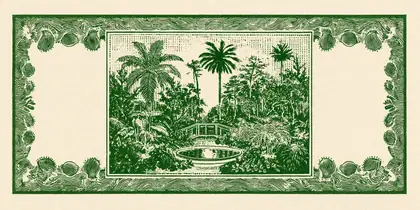 Tide Garden Vignette — speculative AI-generated Pacific Common Futures artwork, variation 2 of 4