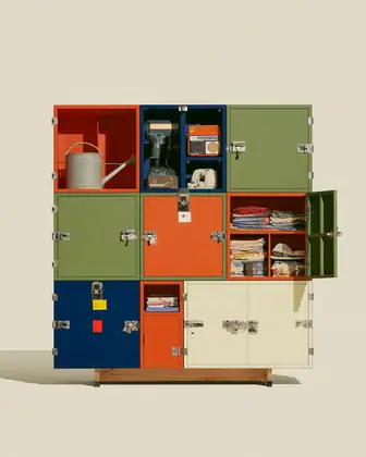 Borrowing Cabinet — speculative AI-generated Pacific Common Futures artwork, variation 2 of 4