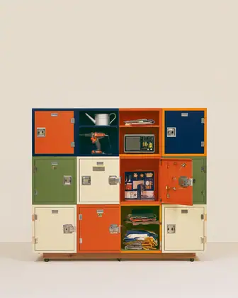 Borrowing Cabinet — speculative AI-generated Pacific Common Futures artwork, variation 3 of 4