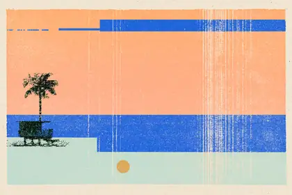 Pacific Signal Dawn — speculative AI-generated Pacific Common Futures artwork, variation 1 of 4