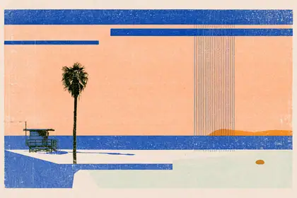 Pacific Signal Dawn — speculative AI-generated Pacific Common Futures artwork, variation 2 of 4