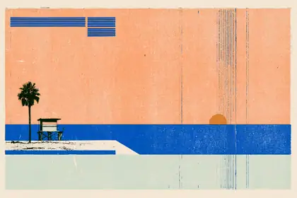 Pacific Signal Dawn — speculative AI-generated Pacific Common Futures artwork, variation 4 of 4