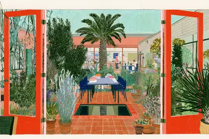 Pocket Garden Almanac — speculative AI-generated ElSegundo.xyz artwork, variation 2 of 4