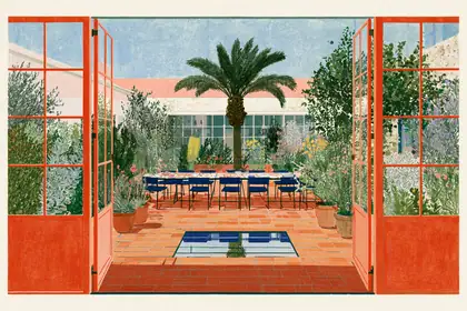 Pocket Garden Almanac — speculative AI-generated ElSegundo.xyz artwork, variation 4 of 4