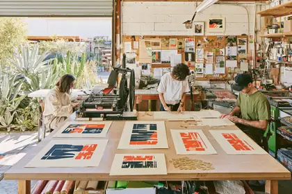 The Paper and Token Studio — speculative AI-generated Nouns Money artwork, variation 1 of 4