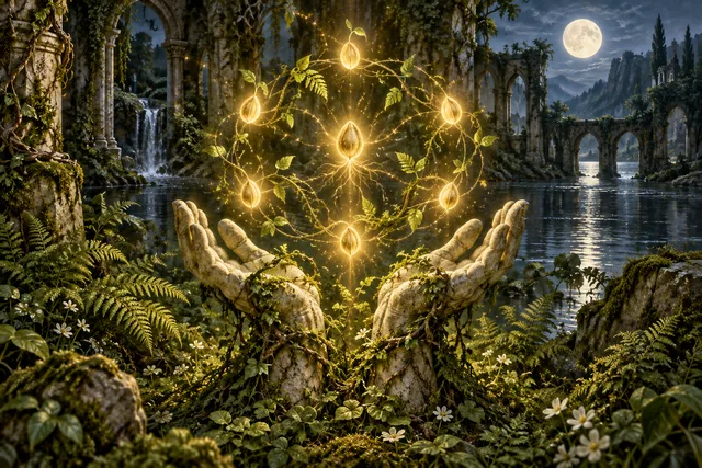 Wild Communion — original First Light card illustration