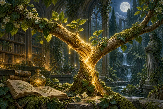Gentle Graft — original First Light card illustration