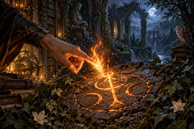 Kindle — original First Light card illustration