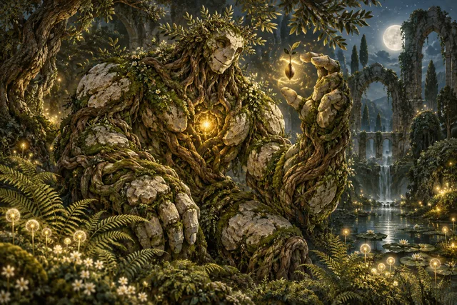 Rootkeeper, a living woodland guardian in the First Light world