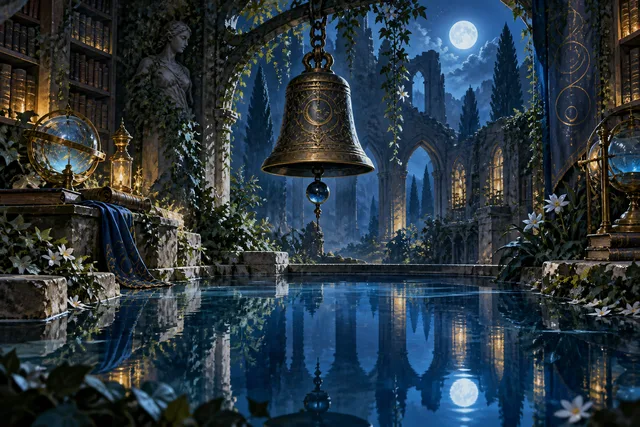 Quiet Interval — original First Light card illustration
