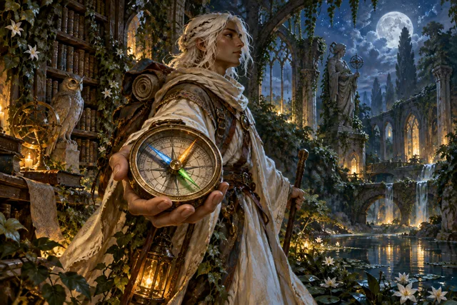 Wayfinder — original First Light card illustration