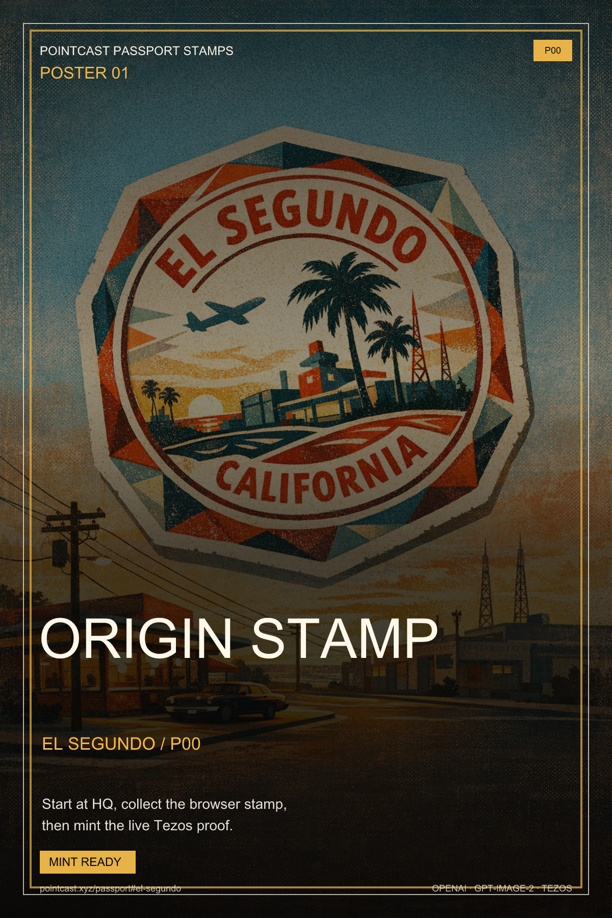 Passport Stamps now have a poster wall