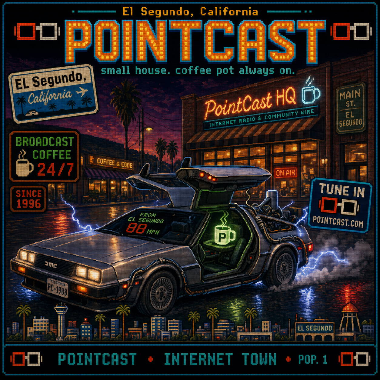 PointCast tribute poster 05: Stainless Time Coupe