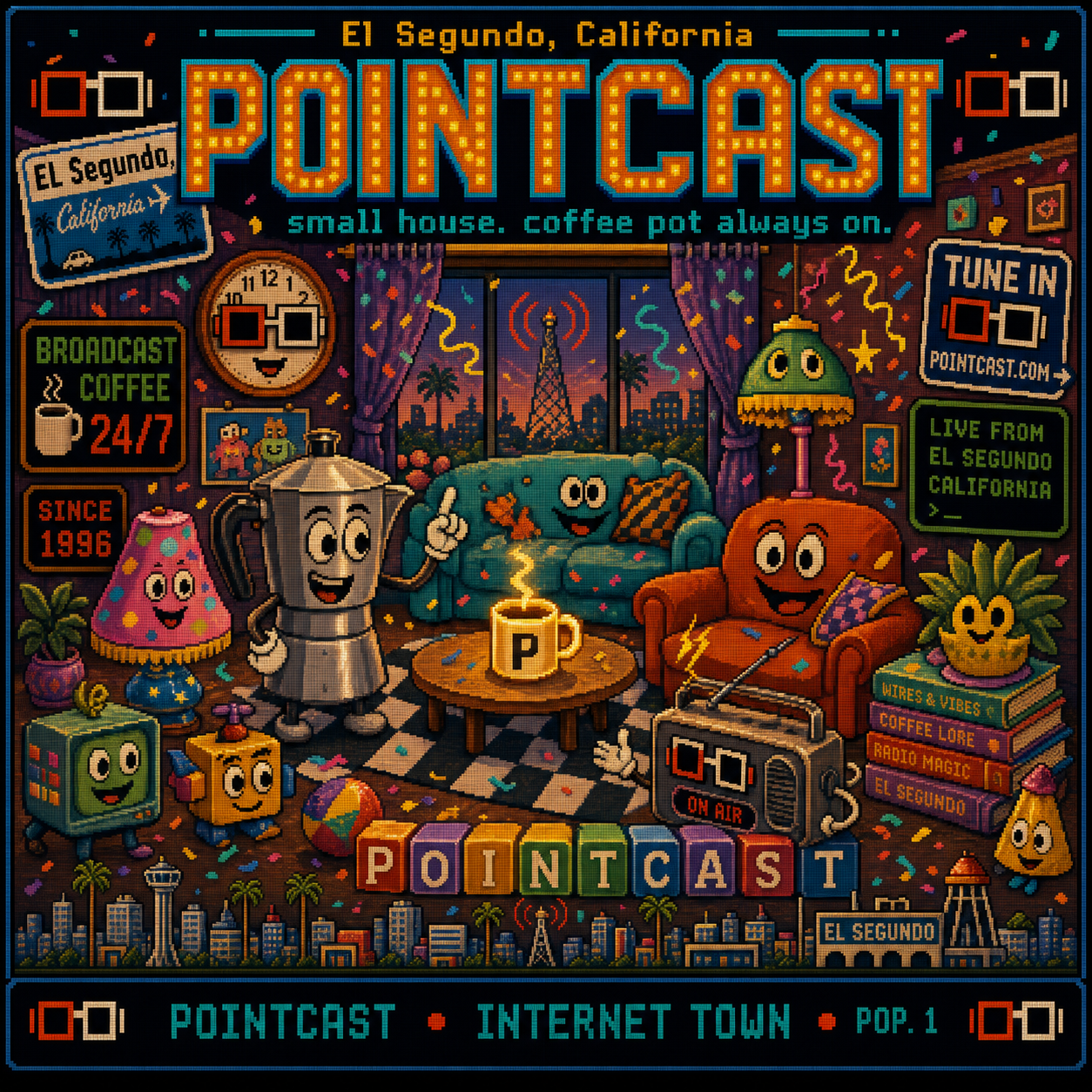 PointCast tribute poster 19: Maximalist Talking Room