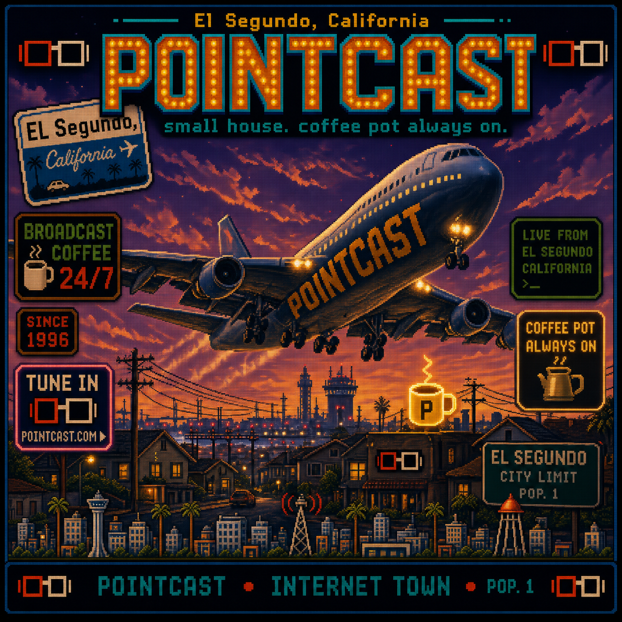 PointCast tribute poster 23: LAX Flyover Belly
