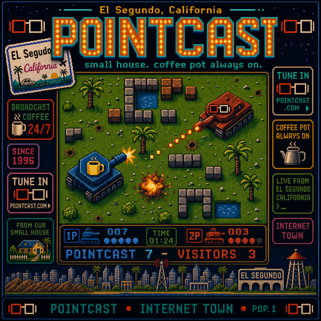 PointCast tribute poster 36: Combat Tanks