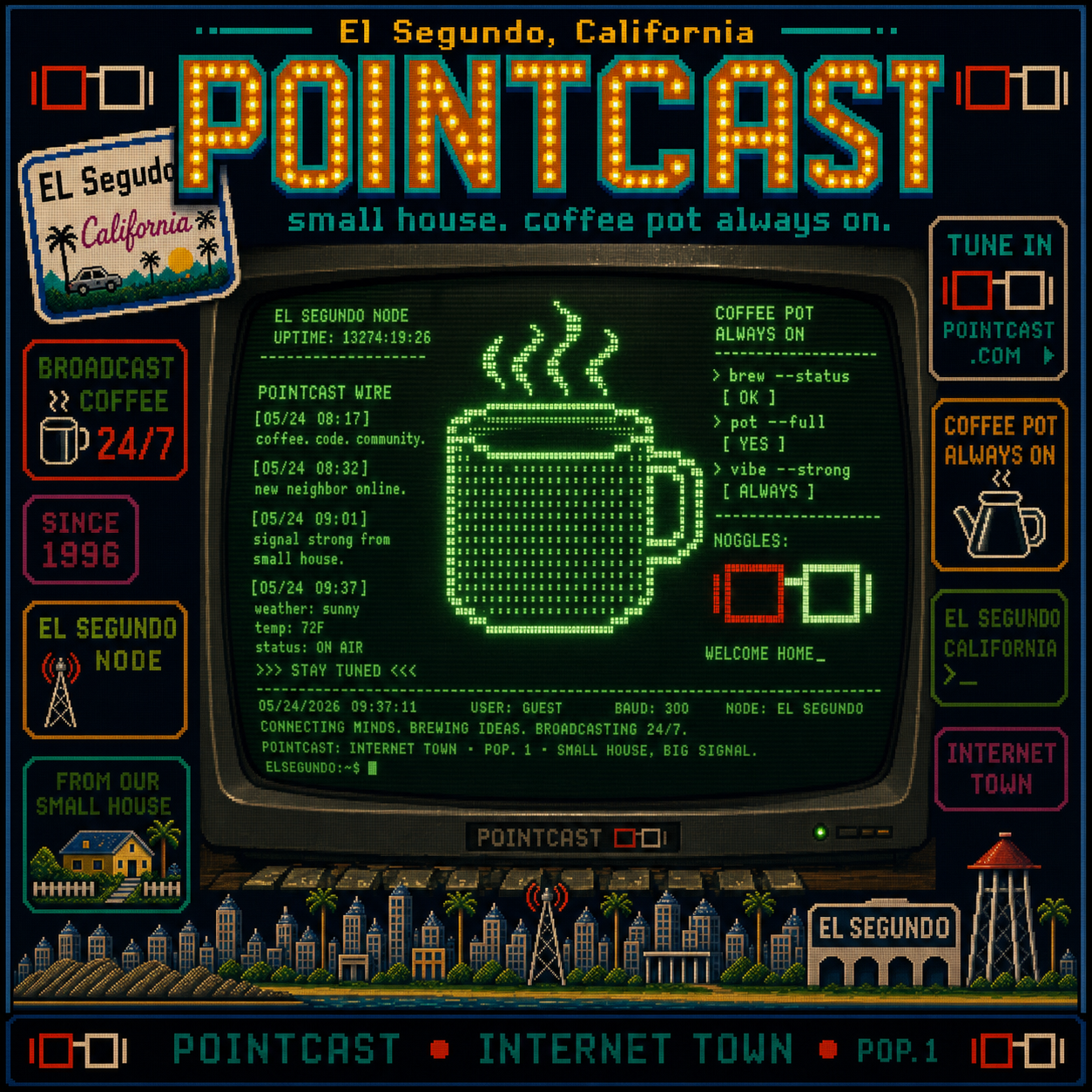 PointCast tribute poster 43: CRT Phosphor Mug