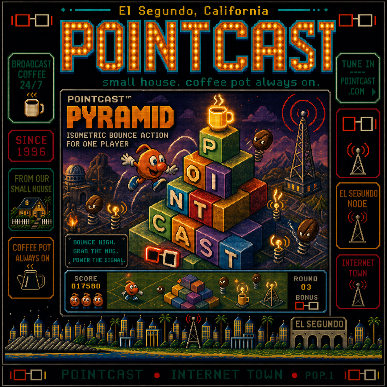 PointCast tribute poster 53: Pyramid Bouncer